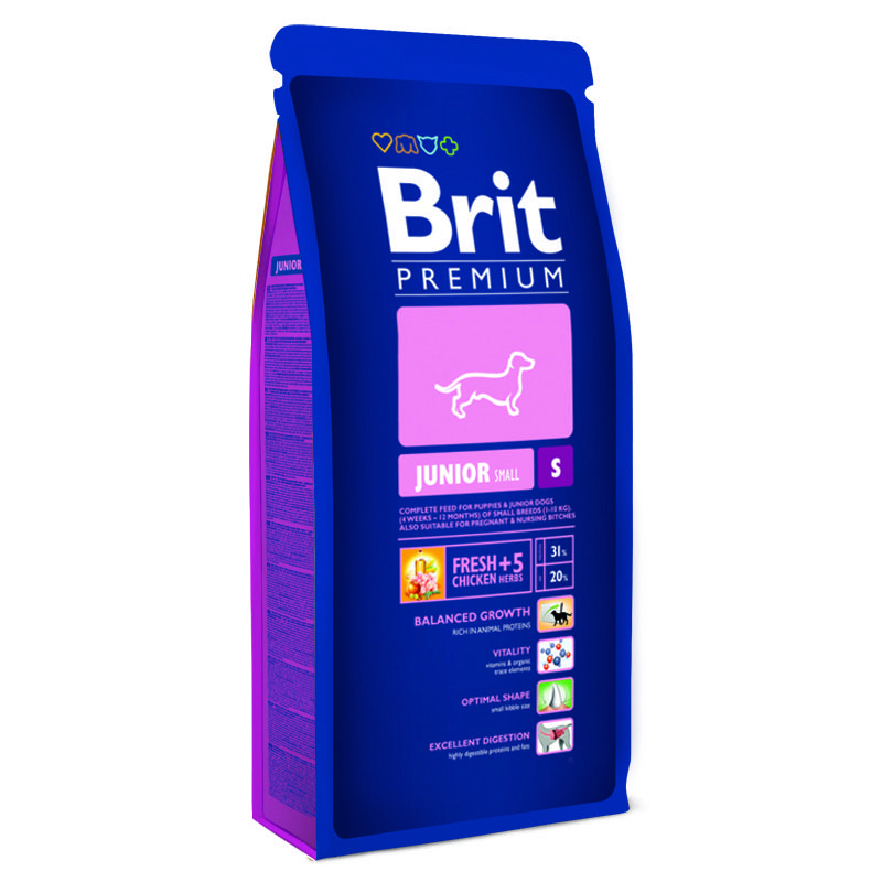 Сухой корм для собак Brit Premium Junior S