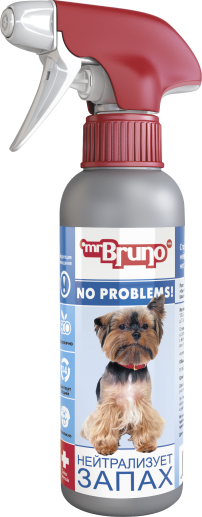 Спрей для собак Mr.Bruno No problems Нейтрализует запах 200 мл.